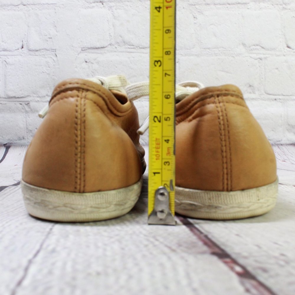 Frye Chambers Brown Leather Lace up Low Sneaker Size US 3 - Picture 8 of 9